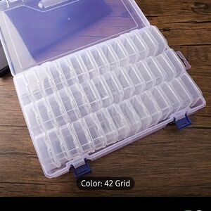 Clear Plastic Storage Organizer Box
